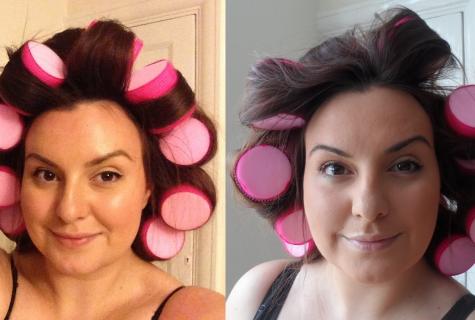 How to wind hair on soft hair curlers